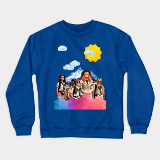 Real Wilderness Girls Crewneck Sweatshirt